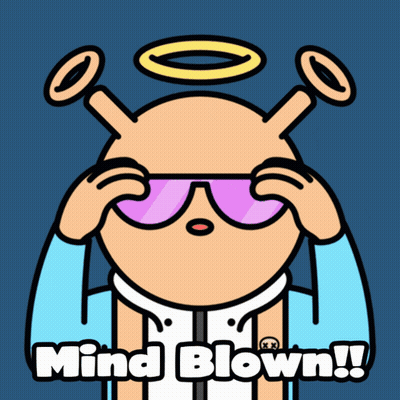 Penguin With Eyes Closed Mind Blown GIF