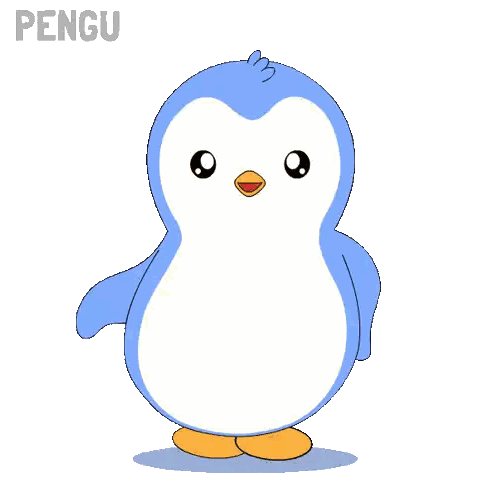 Penguin With Penguin Sticker