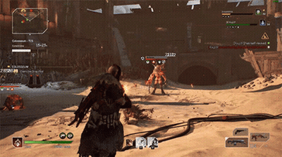 Penguin With Sword On Its Back GIF