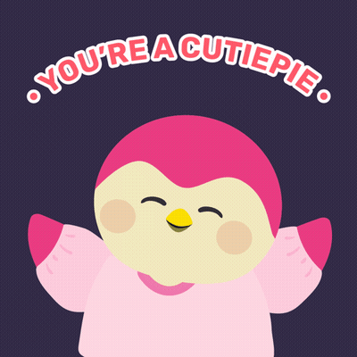 Penguin You're A Cutiepie GIF