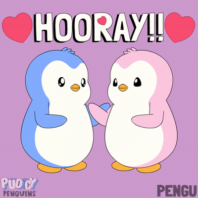Penguins Celebrating Hooray GIF