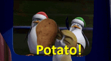 Penguins Of Madagascar Cute Mort Potato GIF