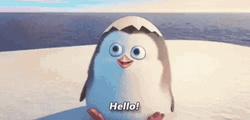 Penguins Of MadagascarWaving Hello GIF