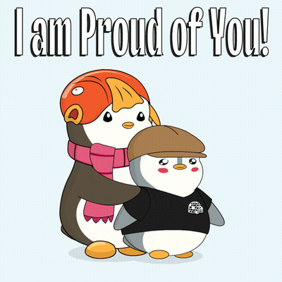 Penguins Saying I Am Proud Of You GIF