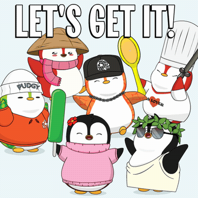 Penguins Saying Let's Get It On GIF