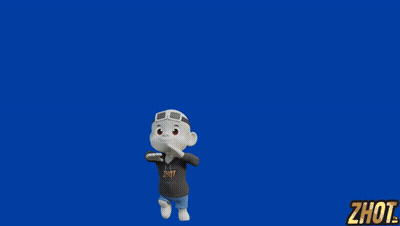 Penguins Standing In Front Of Welcome Sign GIF