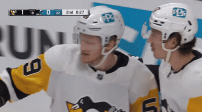 Penguins Vs Sharks Hockey Game GIF