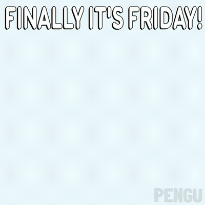 Penguins With Finally It's Friday GIF