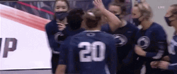 Penn State Volleyball Team GIF