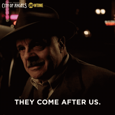Penny Dreadful City Of Angels Showtime Ad Man In Hat GIF