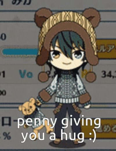 Penny Giving You A Hug GIF