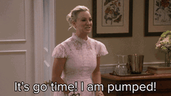 Penny Is Pumped It's Go Time GIF