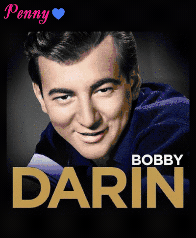 Penny Loves Bobby Darin With Poster GIF