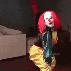 Pennywise Clown Twerk Dancing Meme GIF
