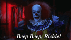 Pennywise Dancing Beep Richie Wave GIF