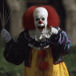 Pennywise Dancing Time To Vote Meme GIF