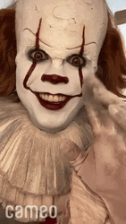 Pennywise Saying Hello GIF
