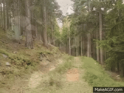 Pentagram Surrounded By Crystals On Glass GIF