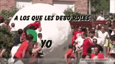 People Around Snowball Saying A Los Que Les Debo Roles Yo GIF