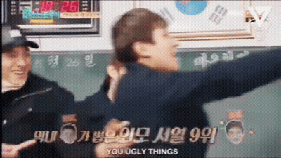 People At Blackboard Saying You Ugly Things GIF
