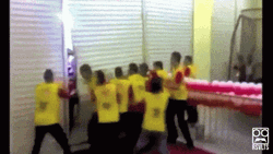 People Charging On Black Friday Store Sale  GIF