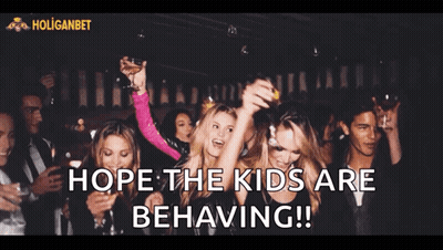 People Dancing At Party Hope Kids Are Behaving GIF