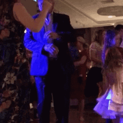 People Dancing Disco Bar Lights GIF