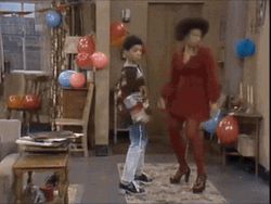 People Dancing Having Fun At Home GIF