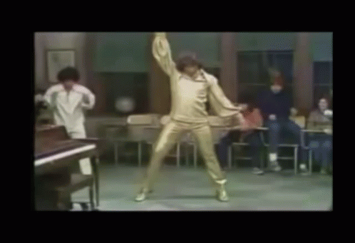 People Dancing In Room With Piano GIF
