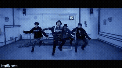 People Dancing In Room With Wall Fan GIF