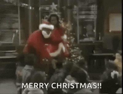 People Dancing Merry Christmas GIF
