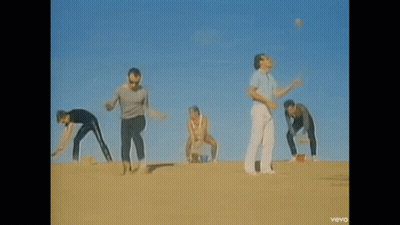 People Dancing On Beach GIF