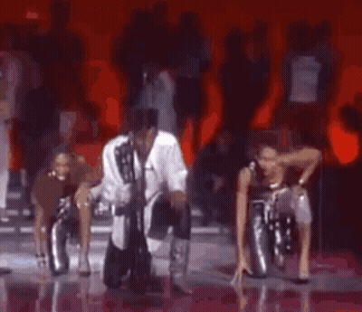 People Dancing On Stage GIF