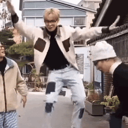 People Dancing To K-Pop Yunho Music GIF