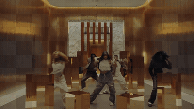 People Dancing Together GIF