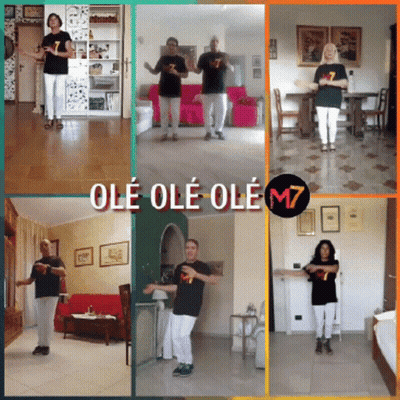 People Dancing With Ole Ole Ole GIF