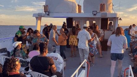 People Doing Salsa On Yacht GIF