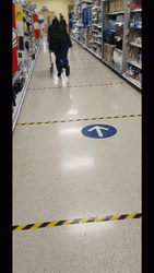 People Falling Wobbly Feet Supermarket Fail GIF