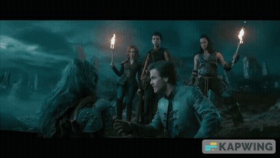 People Holding Torches Did That Count As A Question GIF