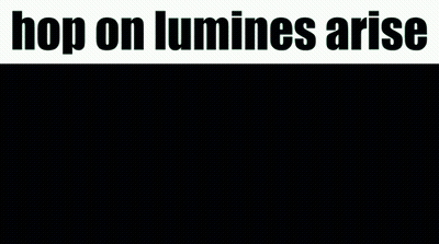 People In Dark Parking Garage Hop On Lumines Arise GIF