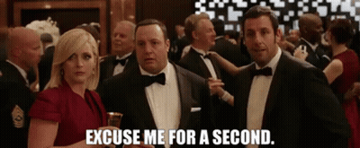 People In Room Excuse Me For A Second GIF