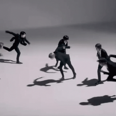 People In Suits Dancing GIF