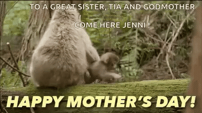 People Jumping Happy Mother's Day GIF