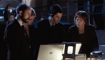 People Looking At Dell Laptop GIF
