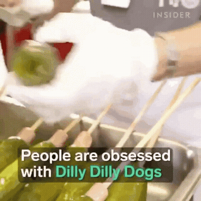 People Obsessed With Dilly Dilly Dogs According To Insider GIF