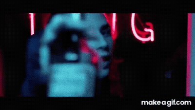 People Partying In Dark Room GIF