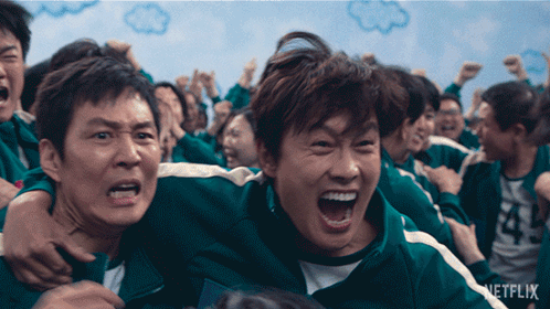 People Playing Netflix Game GIF