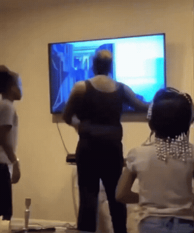 People Playing Video Game GIF