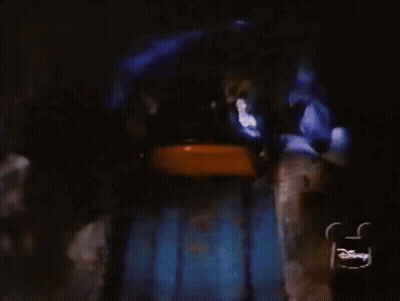 People Riding Disney Roller Coaster GIF