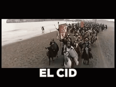 People Riding Horses On Beach GIF